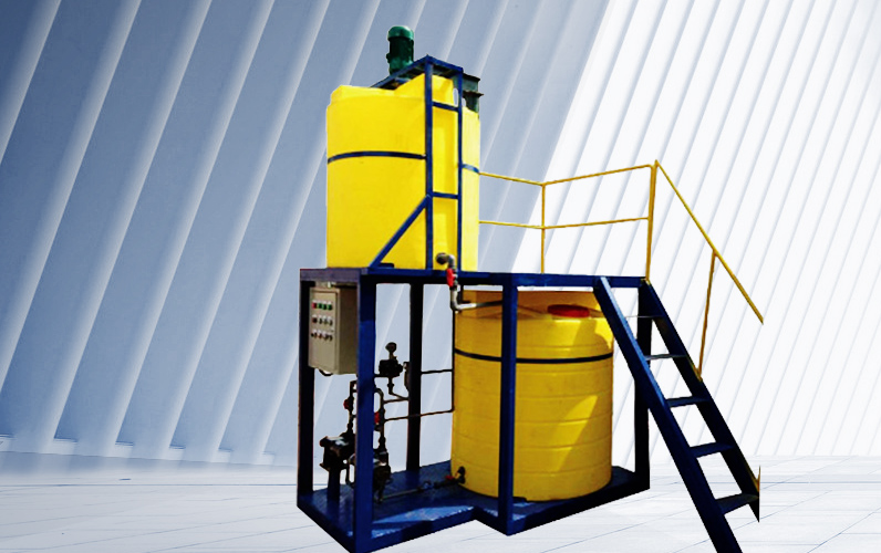 JDYX型批式(shi)溶藥(yao)攪(jiao)拌裝寘(zhi)