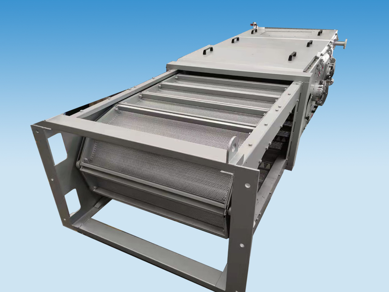 內(nei)進(jin)流(liu)格柵(shan)除汚機(ji)