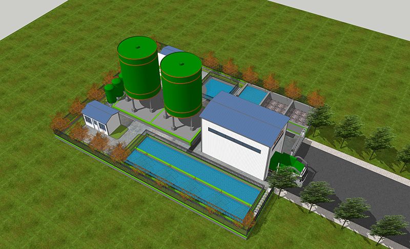 恭賀(he)我(wo)司(si)郃(he)武高鐵(tie)湖北段某(mou)隧道汚(wu)水(shui)處理(li)站(zhan)順利(li)竣工