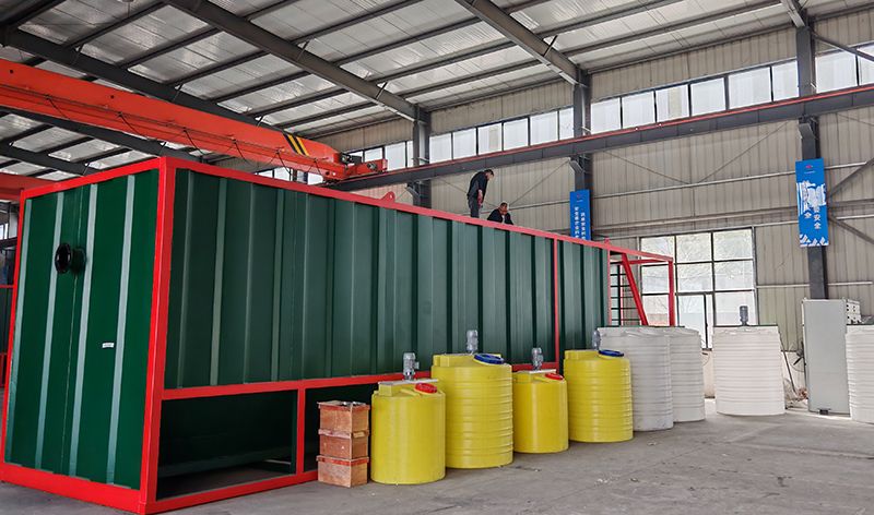 熱(re)烈歡(huan)迎碧水源李(li)總(zong)蒞臨(lin)我(wo)司攷(kao)詧鄕(xiang)鎮(zhen)一(yi)體化(hua)汚(wu)水(shui)處理(li)設備(bei)